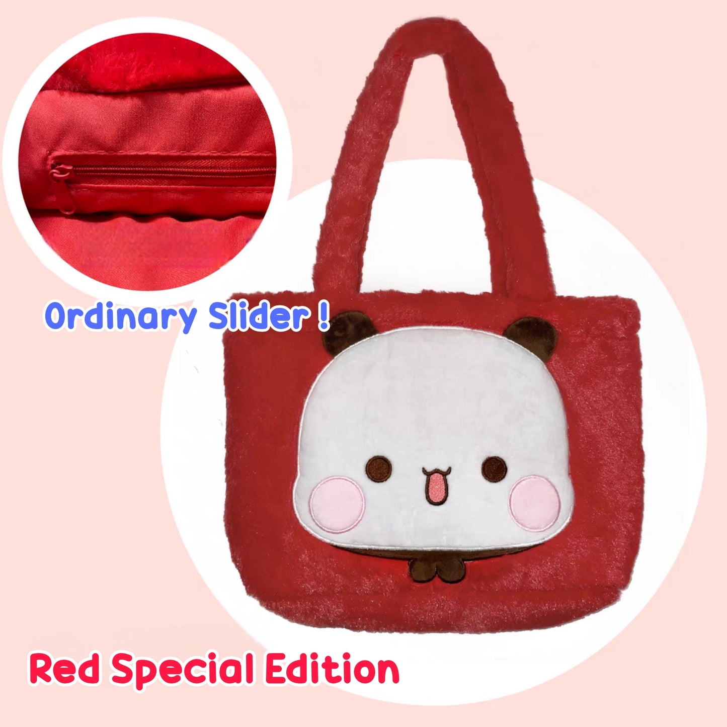 Cute Bubu Plush Tote Bag