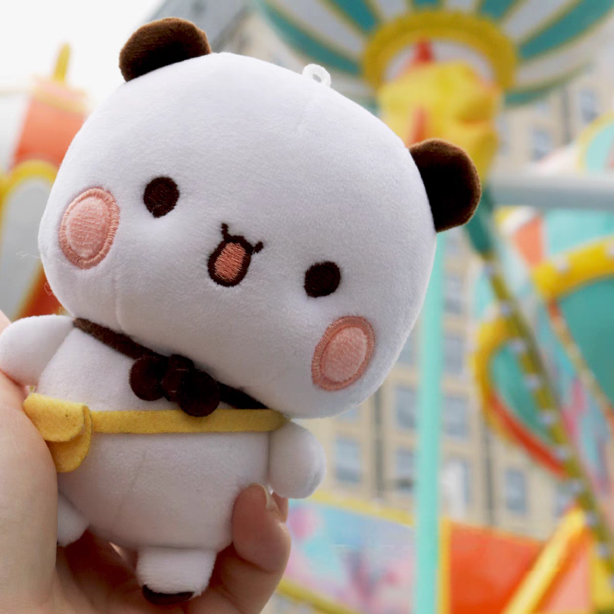 Cute Bubu Dudu plushies keychains ( 10 cm )
