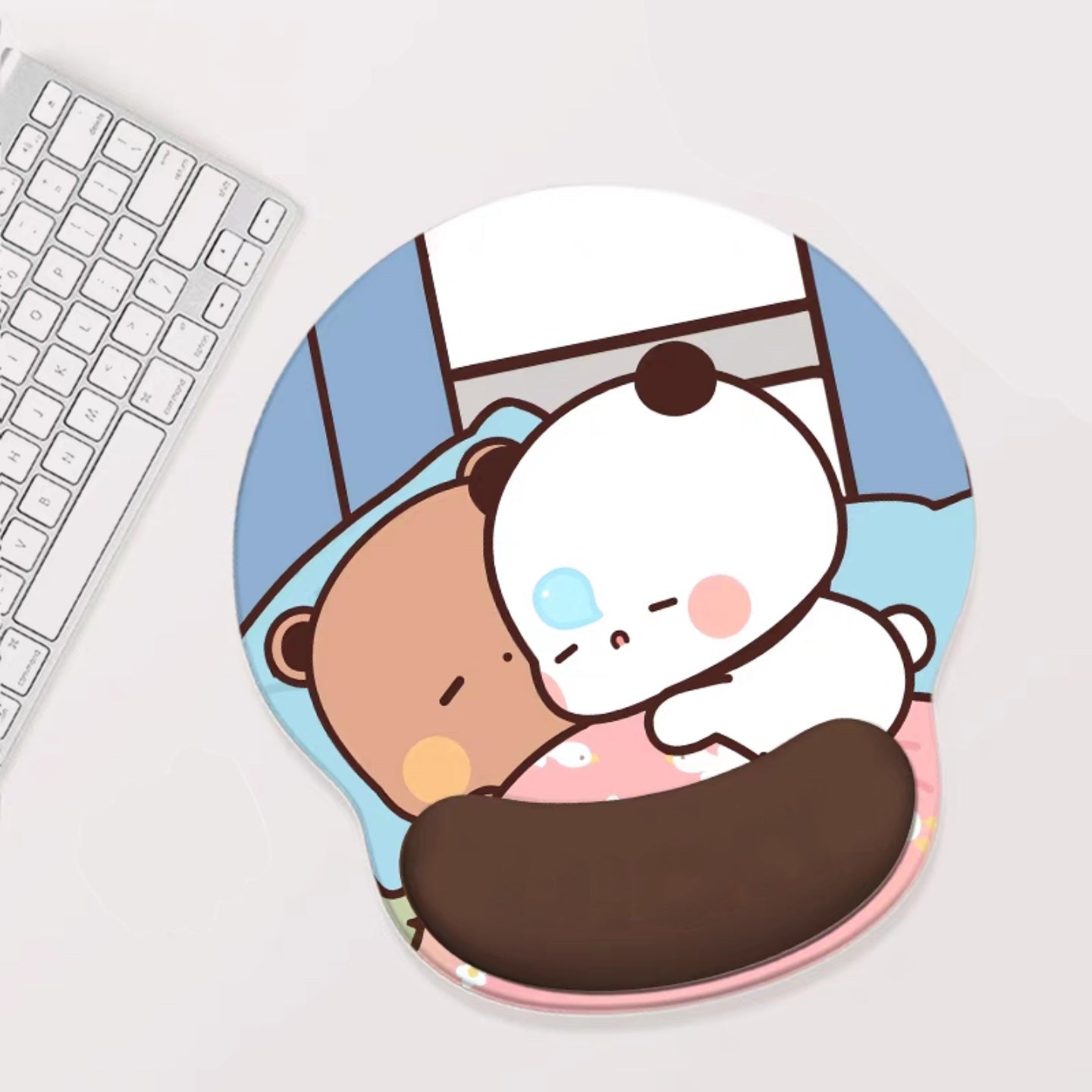 Bubu Dudu Mousepad with small wrist pad [ hand pillow ]