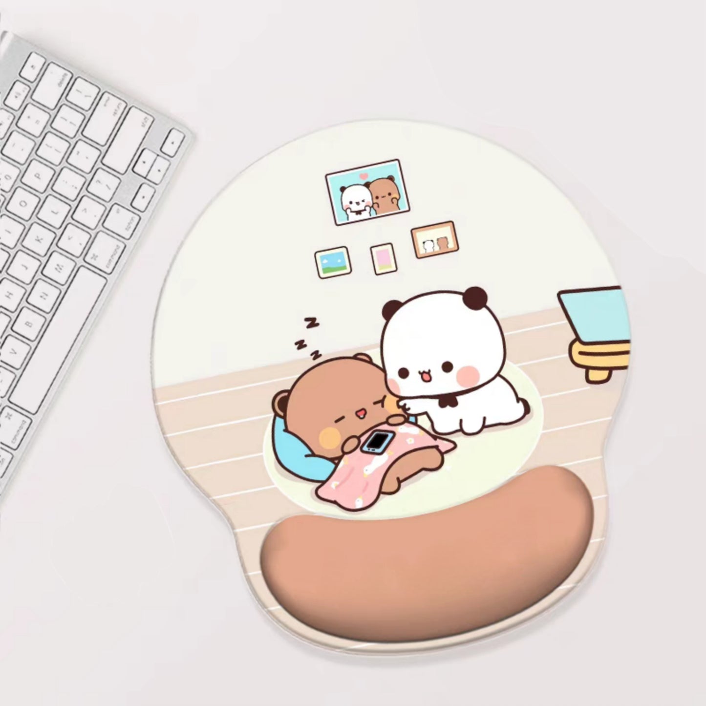 Bubu Dudu Mousepad with small wrist pad [ hand pillow ]