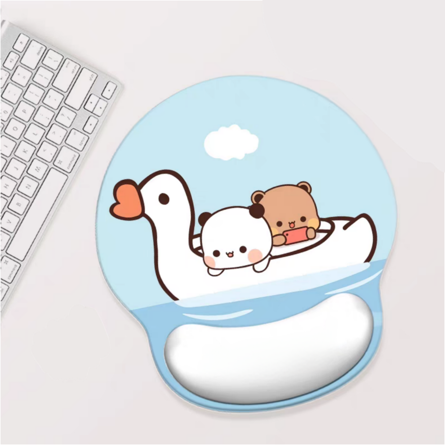 Bubu Dudu Mousepad with small wrist pad [ hand pillow ]