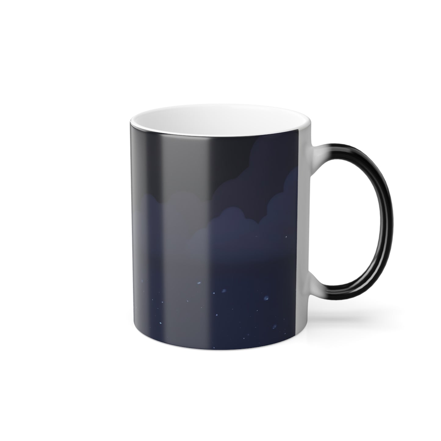 Dudu holding Star Color Morphing Mug 11oz