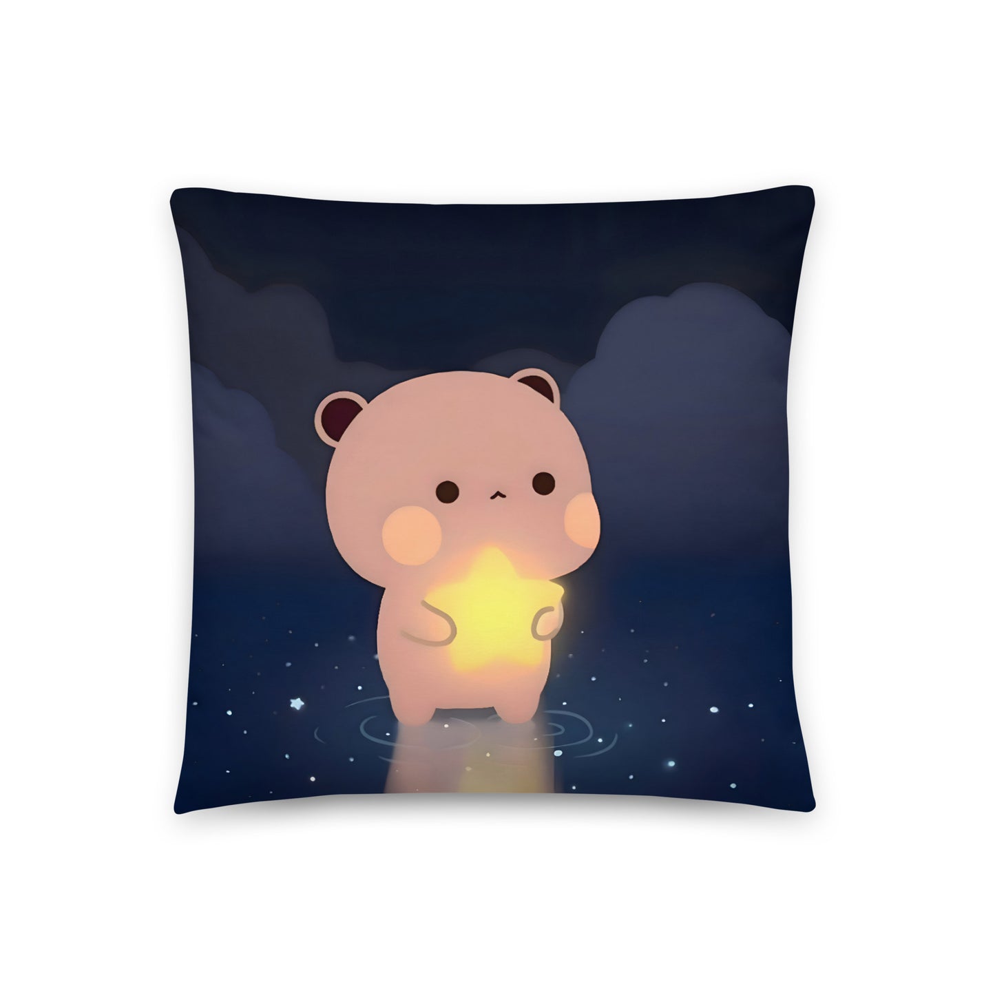 Bubu & Dudu holding star Pillow