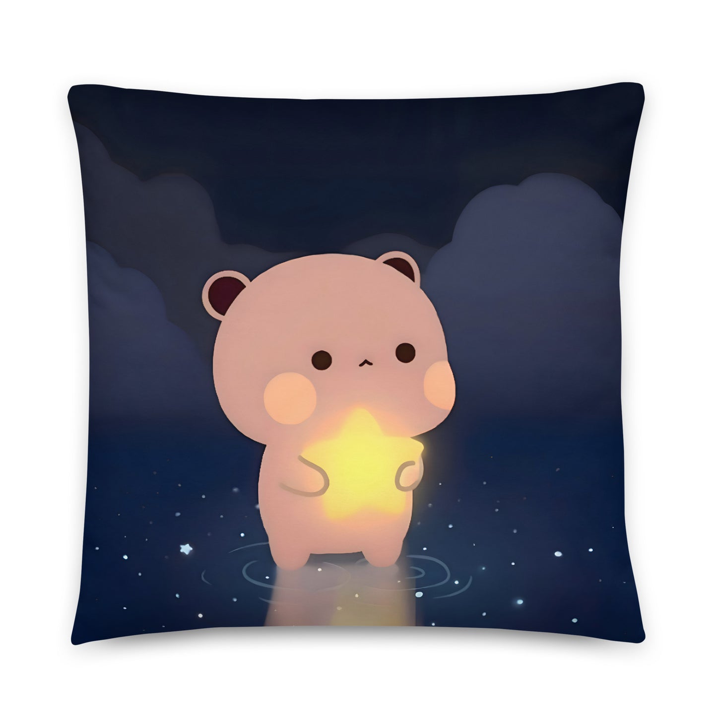 Bubu & Dudu holding star Pillow