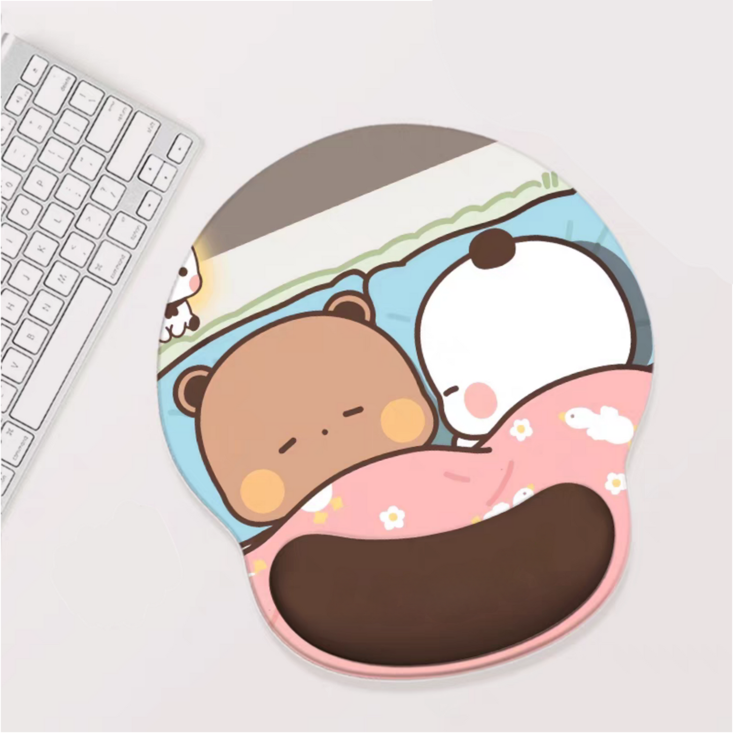 Bubu Dudu Mousepad with small wrist pad [ hand pillow ]