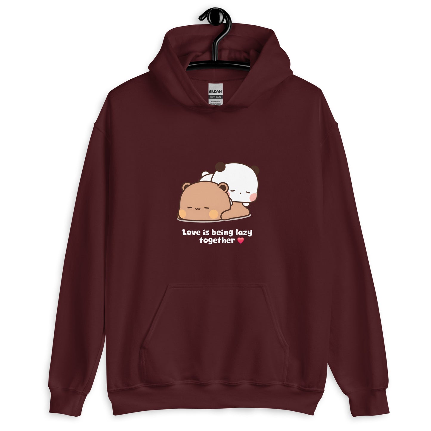 Love is being lazy together ❤️ Hoodie