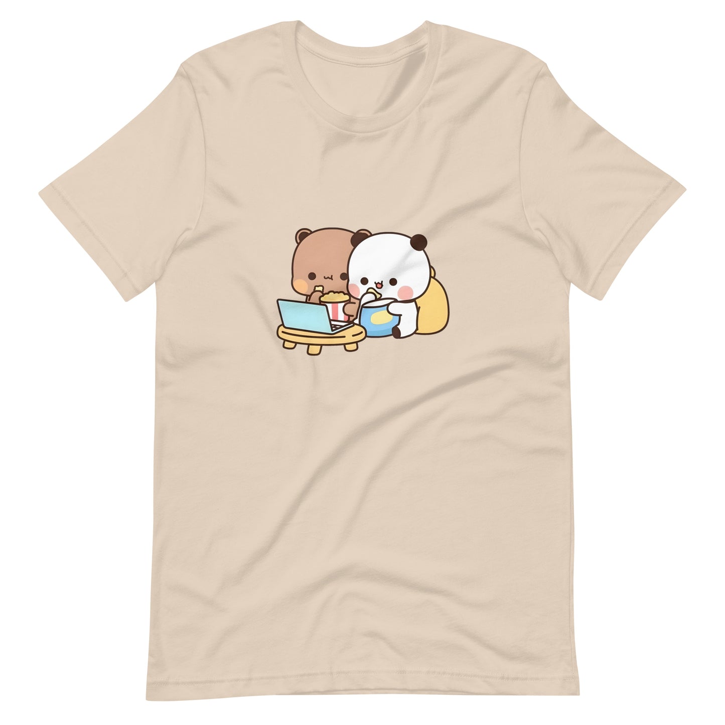 bubu dudu watching movies t-shirt