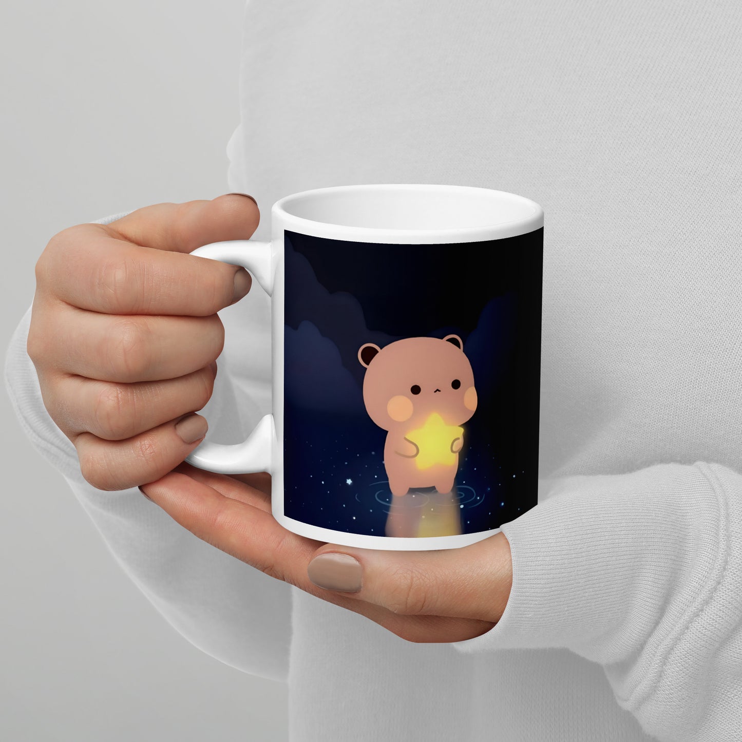 Dudu holding star Mug