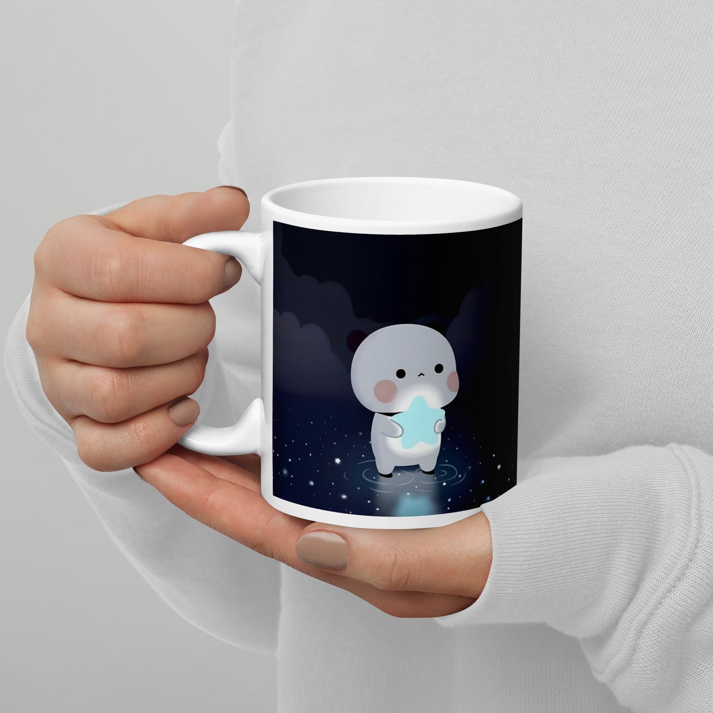 Bubu holding star Mug