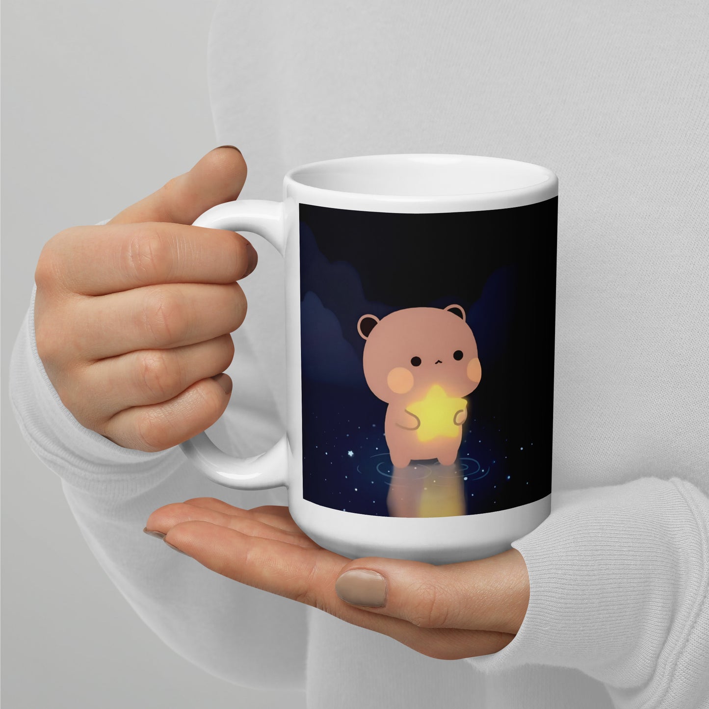 Dudu holding star Mug