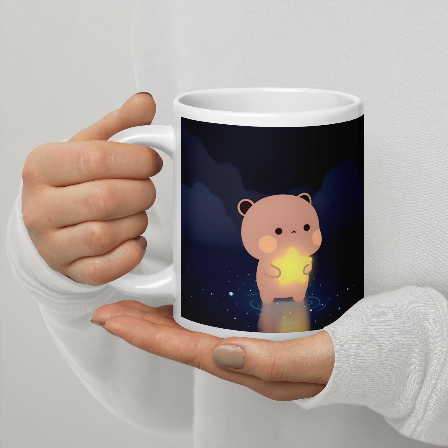 Dudu holding star Mug