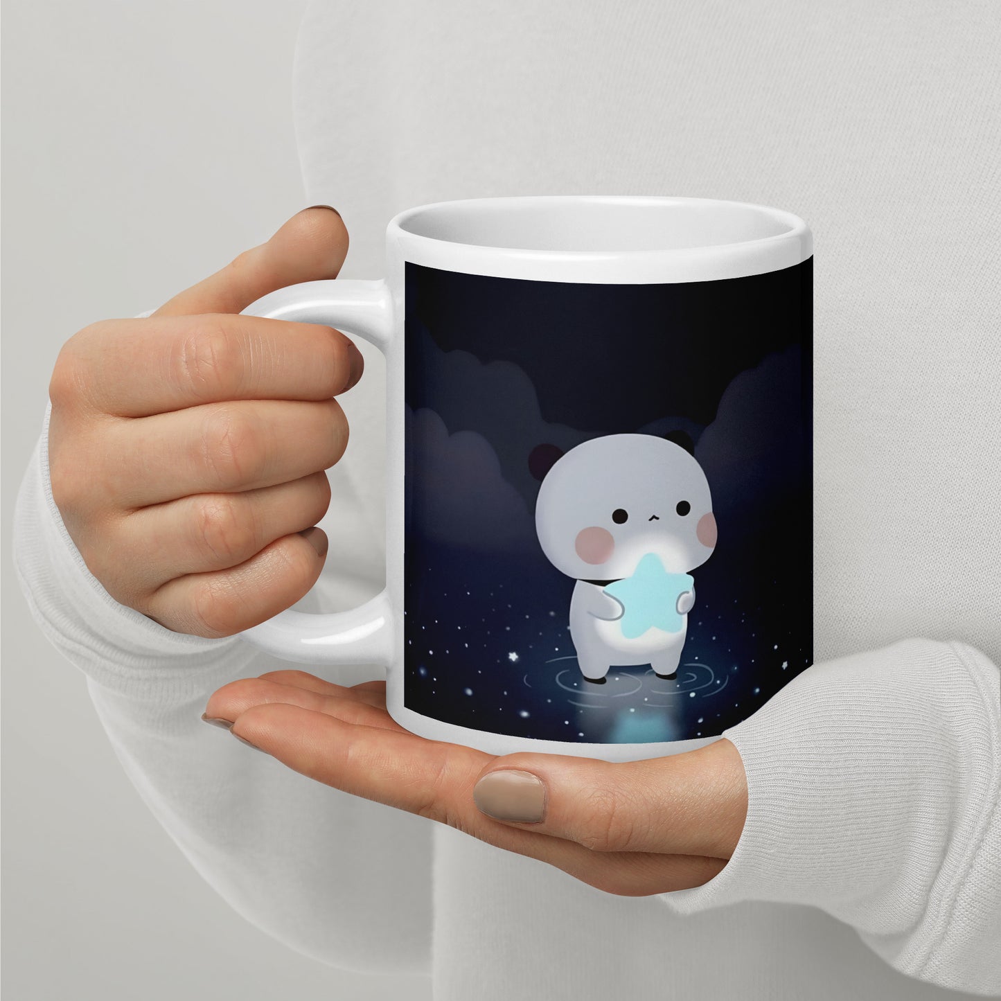 Bubu holding star Mug