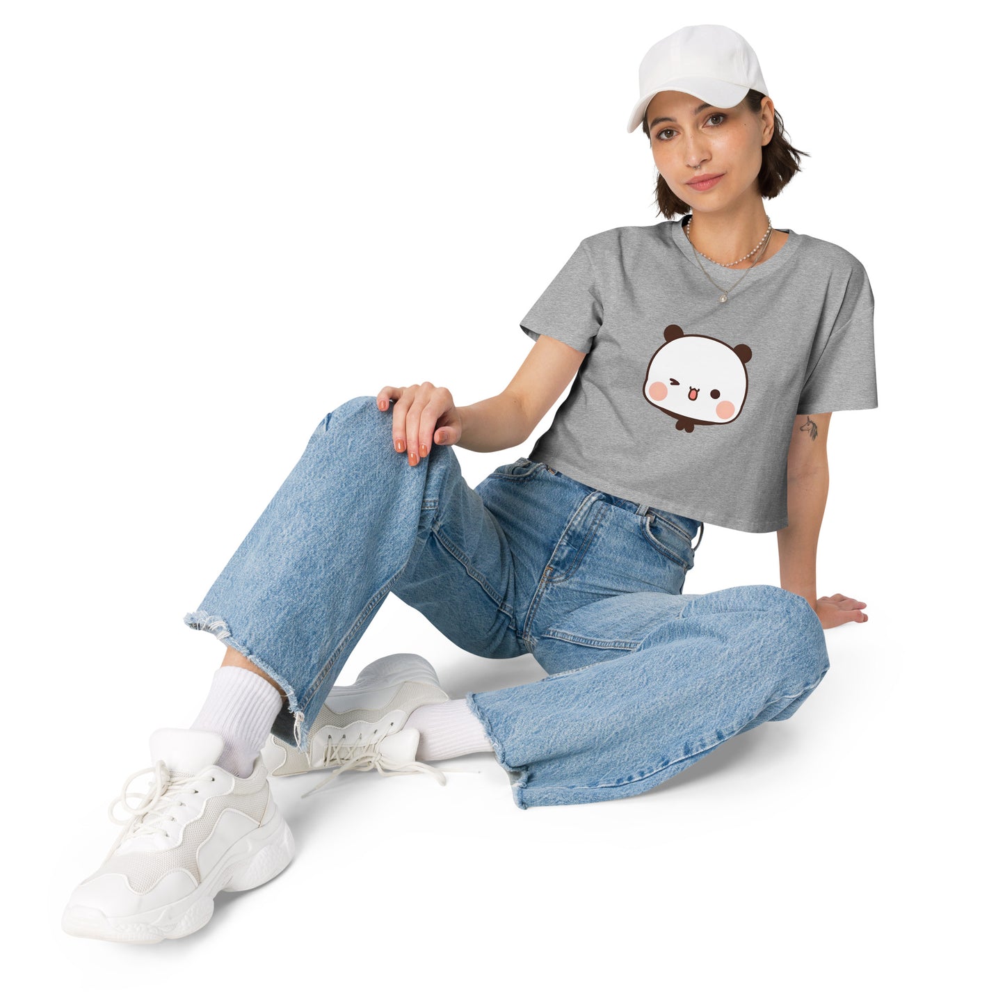 Cute Bubu Crop t-shirt