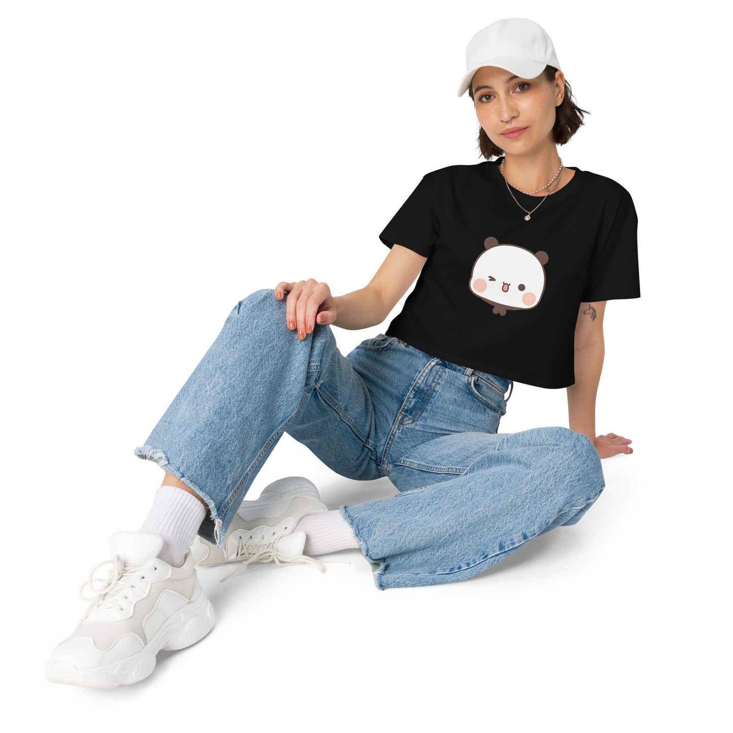 Cute Bubu Crop t-shirt