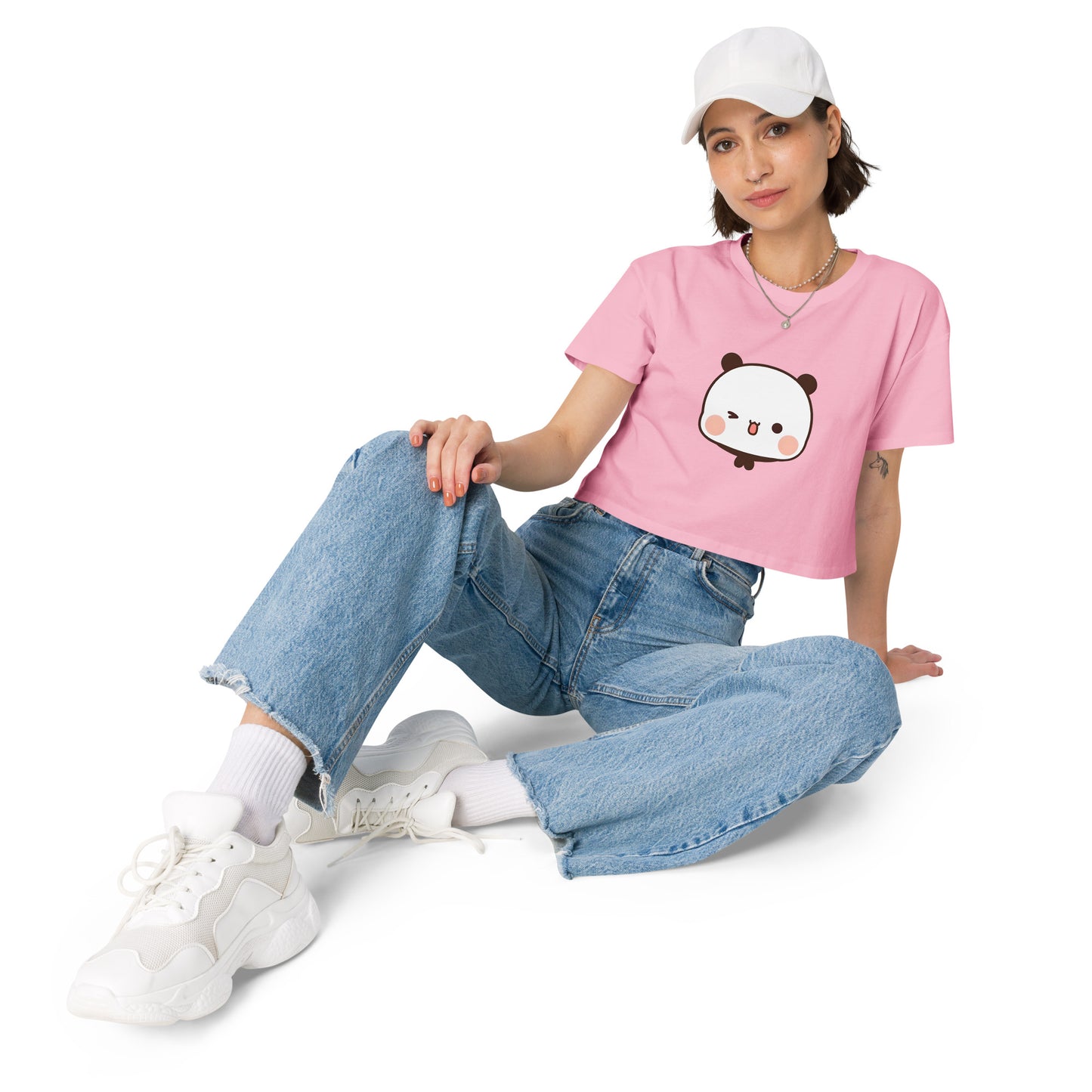 Cute Bubu Crop t-shirt