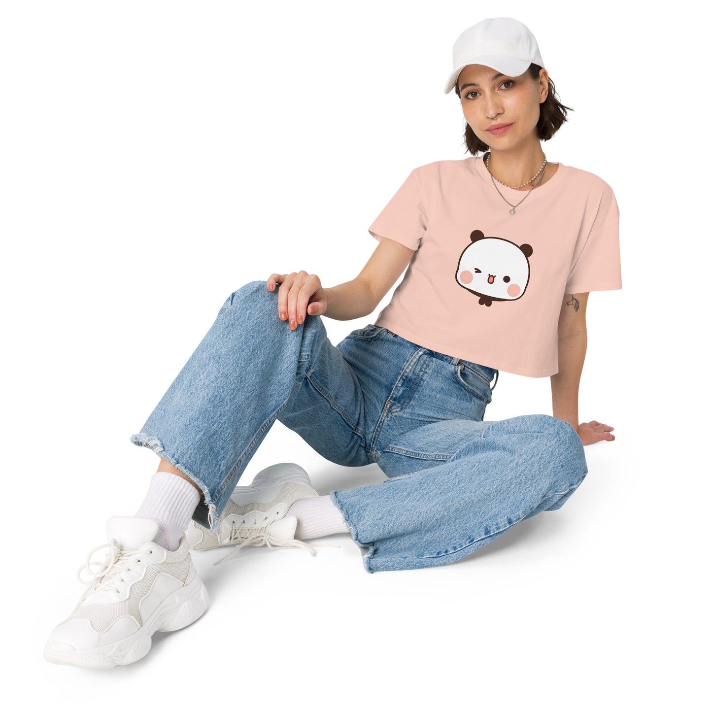 Cute Bubu Crop t-shirt